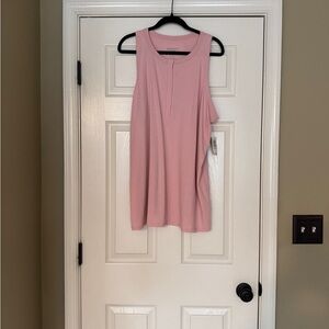 Pink Sleeveless Tank top